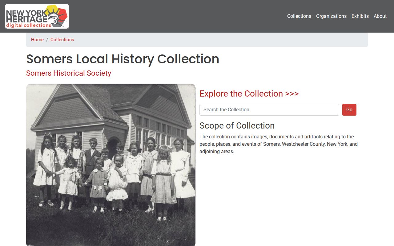 Somers city directory research through the New York Heritage local-history collection